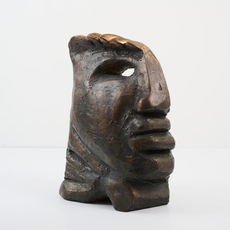 Hauptbild zu Objekt, Sculpture 'Hahnenmann', 1975, Christian Peschke, 177C 703