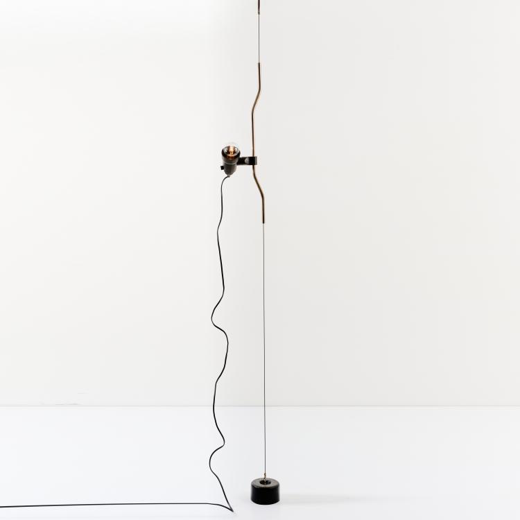 Hauptbild zu Objekt, Einspannleuchte 'Parentesi', 1971 (Entwurf), Achille Castiglioni,Pio Manz&ugrave;, Flos, Brescia, 177A 368
