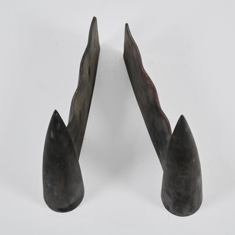 Bild 2 zu Objekt, Two andirons 'Tito Lucifer', 1986/87, Philippe Starck, O.W.O, Montfort-l'Amaury, 177A 138