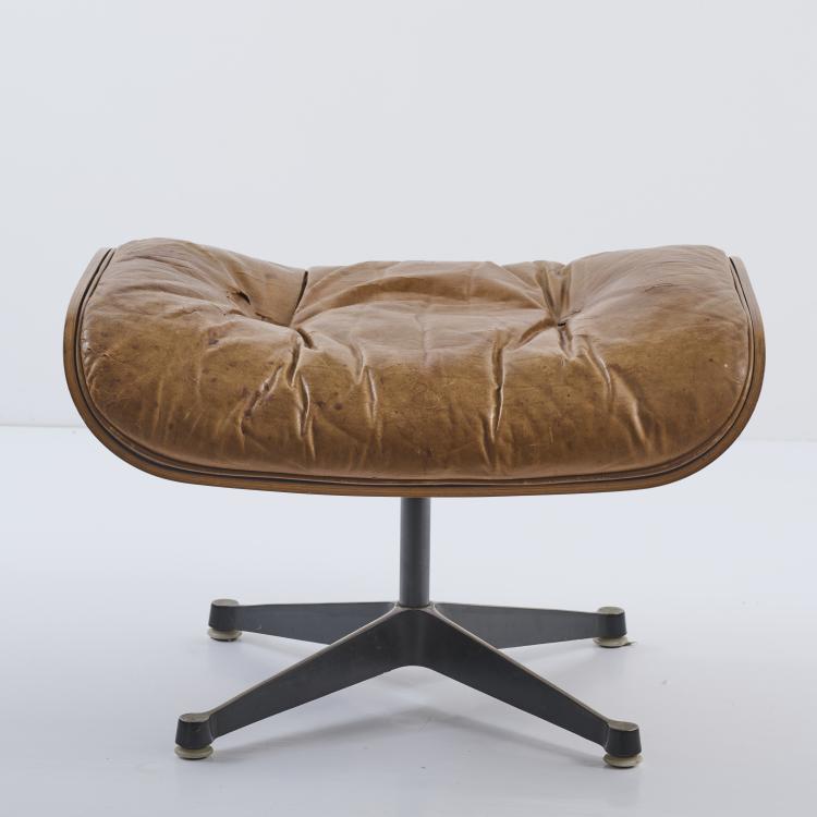 Hauptbild zu Objekt, Ottoman '671', 1956, Charles & Ray Eames, Vitra, Birsfelden f&uuml;r/for Miller, Herman, Zeeland, 177A 188