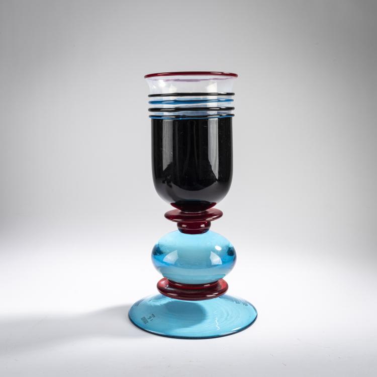 Hauptbild zu Objekt, Vase, 1985, Heinz Oestergaard, Salviati, Murano, 177B 616