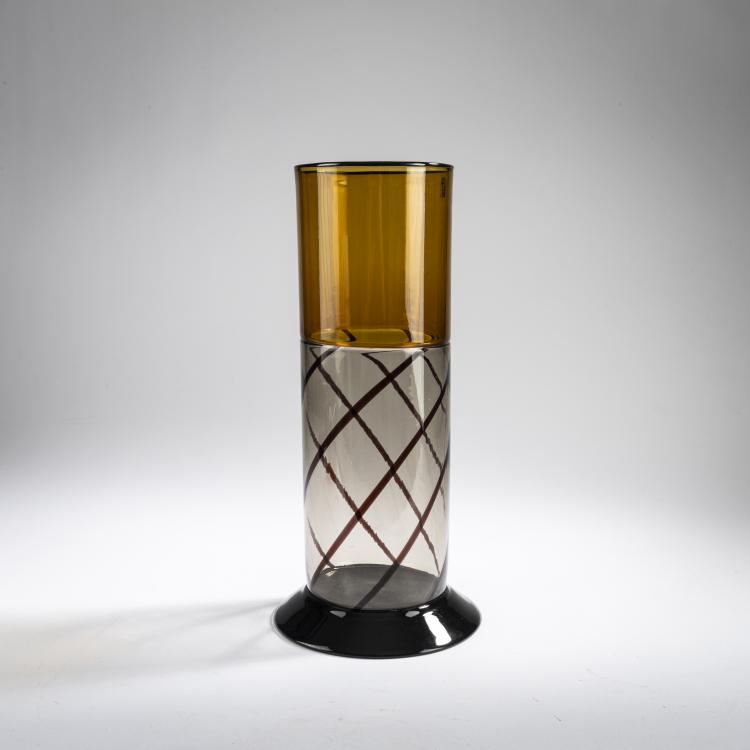 Hauptbild zu Objekt, Vase 'Uppsala', c. 1972-74, Birgitta Karlsson,Owe Thorssen, Venini & C., Murano, 177B 572