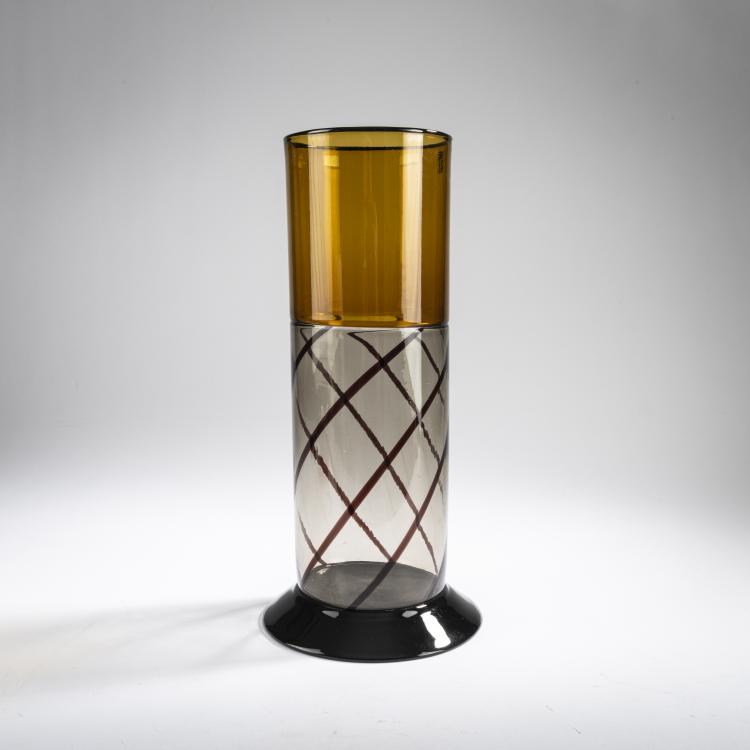 Bild 1 zu Objekt, Vase 'Uppsala', c. 1972-74, Birgitta Karlsson,Owe Thorssen, Venini & C., Murano, 177B 572