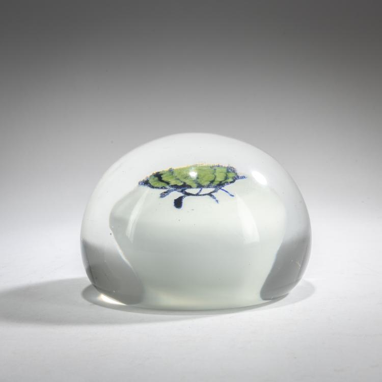 Bild 1 zu Objekt, Paperweight with Beetle, 1973/74, Birgitta Karlsson,Owe Thorssen, Venini & C., Murano, 177B 573