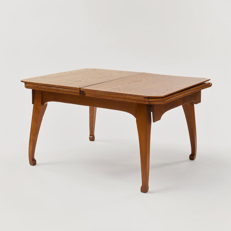 Hauptbild zu Objekt, Extending table '(67)3', c. 1904/05, Richard Riemerschmid, Dresdner Werkst&auml;tten, Hellerau, 178A 410