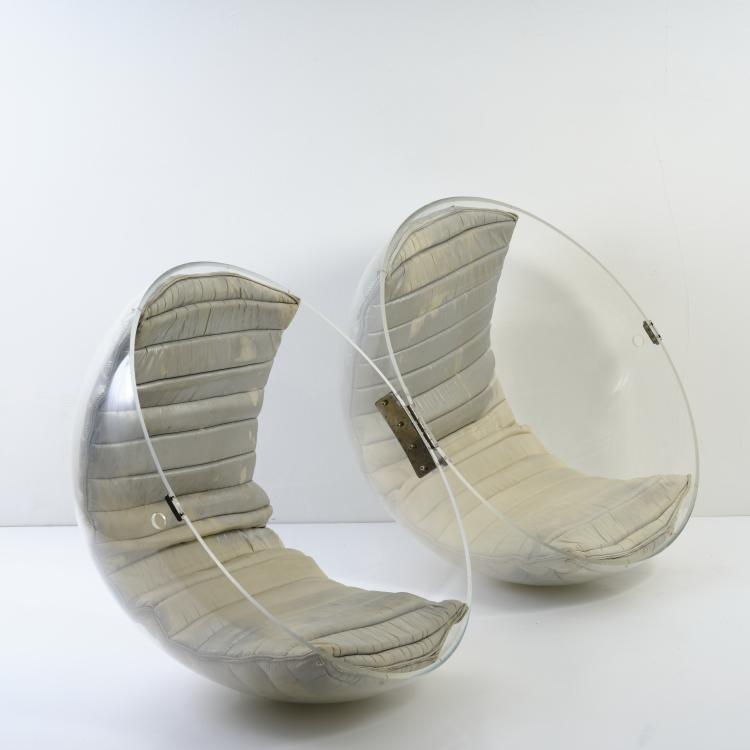 Hauptbild zu Objekt, ball seat object, 1969, Danilo Silvestrin, Lambert, Gunther, D&uuml;sseldorf / Dusseldorf, 177A 341