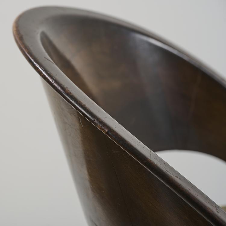 Bild 1 zu Objekt, Armchair 'Hair salon Benner', 1934 (design), Bodo Rasch, Fa. Sch&ouml;rle, Stuttgart, 177A 38