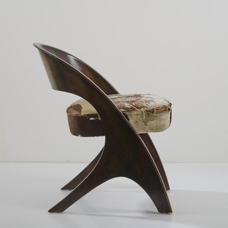 Bild 4 zu Objekt, Armchair 'Hair salon Benner', 1934 (design), Bodo Rasch, Fa. Sch&ouml;rle, Stuttgart, 177A 38