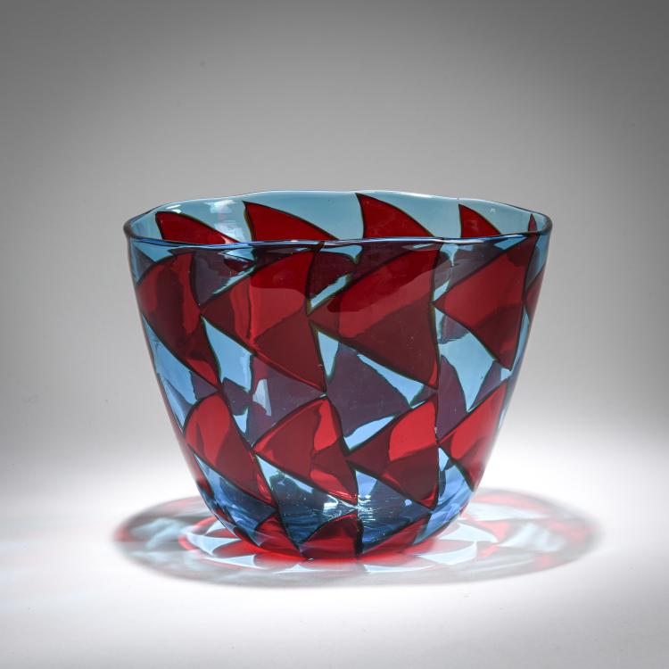 Bild 1 zu Objekt, Vase 'Intarsio', 1961-1963, Ercole Barovier, Barovier & Toso, Murano, 177B 537