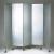 Two five-part folding screens, 1990s