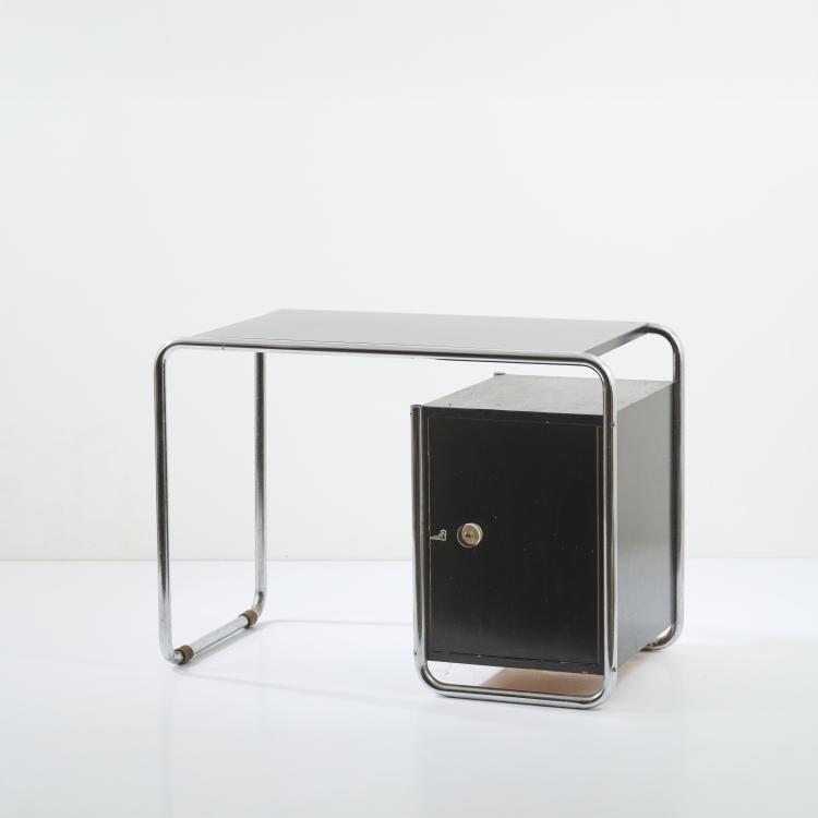 Hauptbild zu Objekt, Desk 'B 21/1', 1955 (design), Marcel Breuer (in the style of), Thonet, Frankenberg, 177A 17