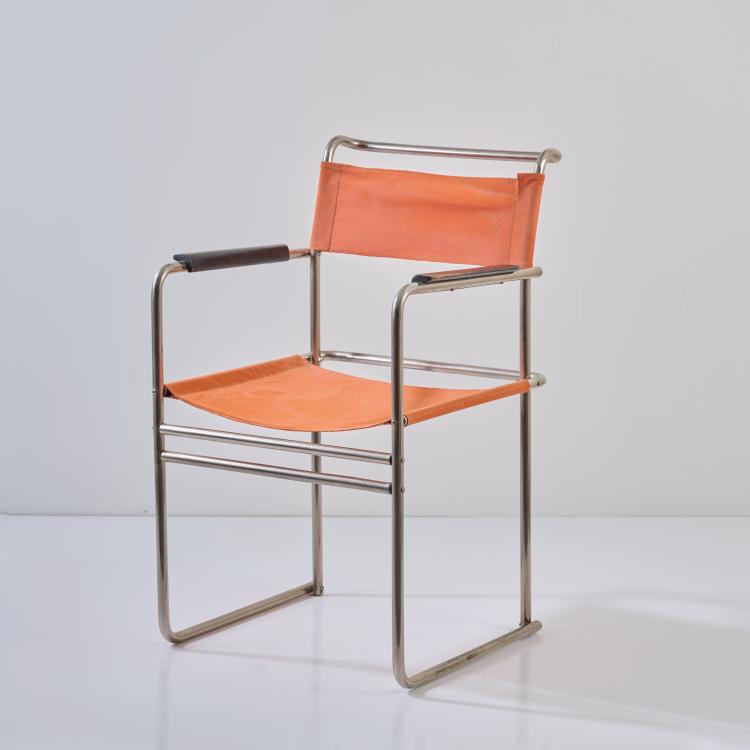 Hauptbild zu Objekt, Armchair 'B 11', 1927, Marcel Breuer, Standard M&ouml;bel, Berlin, 177A 18