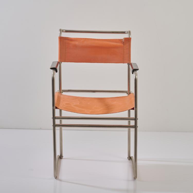 Bild 11 zu Objekt, Armchair 'B 11', 1927, Marcel Breuer, Standard M&ouml;bel, Berlin, 177A 18