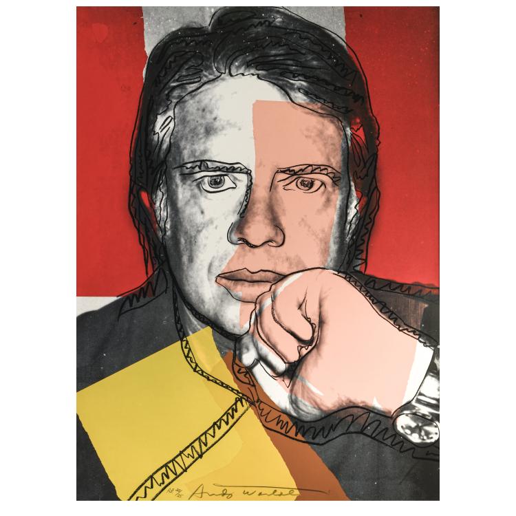 Hauptbild zu Objekt, 'Jimmy Carter I', 1976, Andy Warhol, Democratic National Committee, Washington, D.C. (Publ.), 177C 697