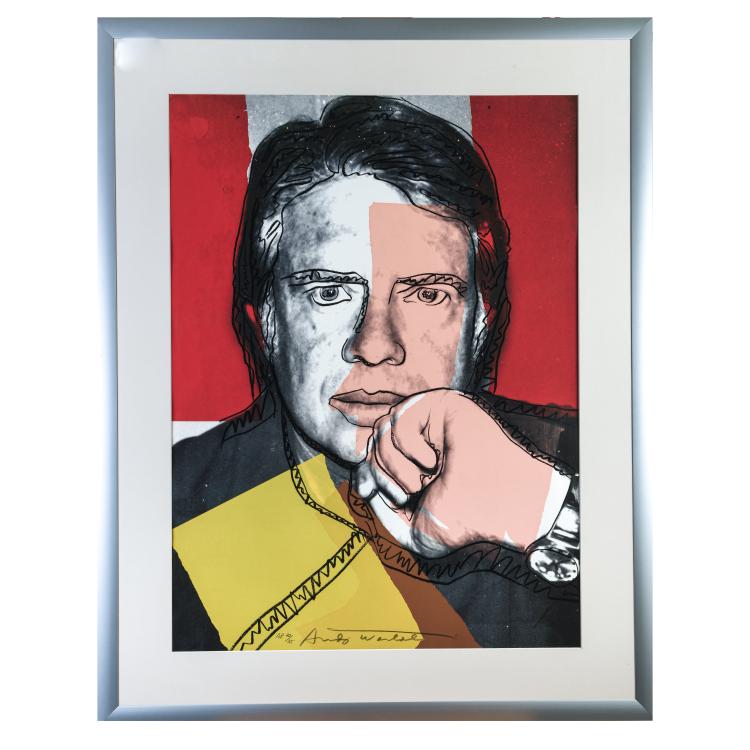 Bild 2 zu Objekt, 'Jimmy Carter I', 1976, Andy Warhol, Democratic National Committee, Washington, D.C. (Publ.), 177C 697