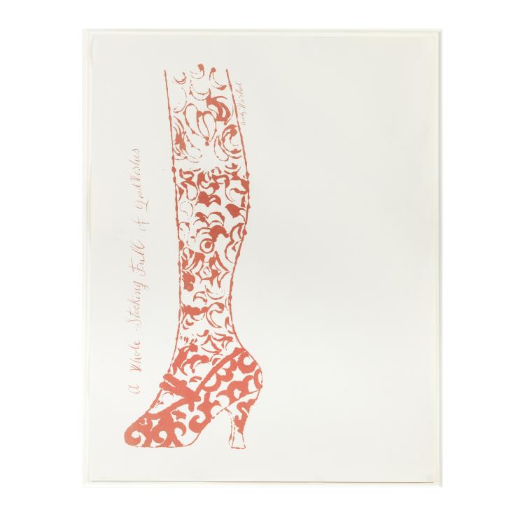 Hauptbild zu Objekt, 'Whole Stocking full of good Wishes', 1956, Andy Warhol, 177C 692