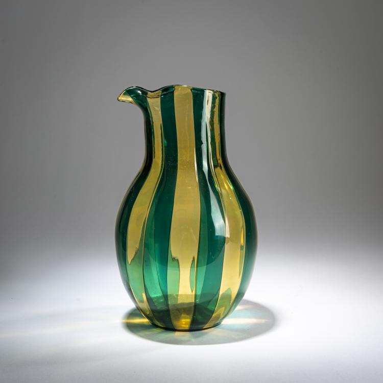 Hauptbild zu Objekt, Krug 'A fasce', 1946/47, Gio Ponti, Venini & C., Murano, 177B 544