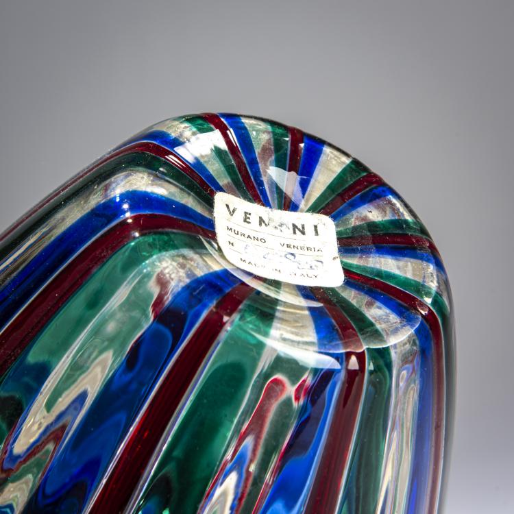 Bild 2 zu Objekt, Flasche mit Stopfen 'A canne', um 1950, Gio Ponti, Venini & C., Murano, 177B 549