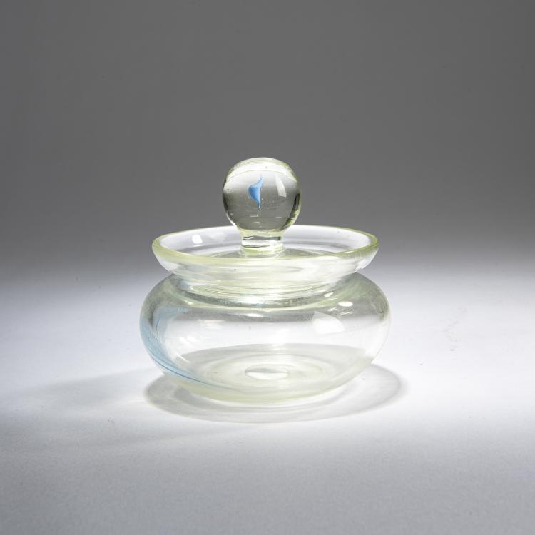 Bild 1 zu Objekt, Deckeldose 'Piume', 1956, Archimede Seguso, Seguso, Archimede, Murano, 177B 607