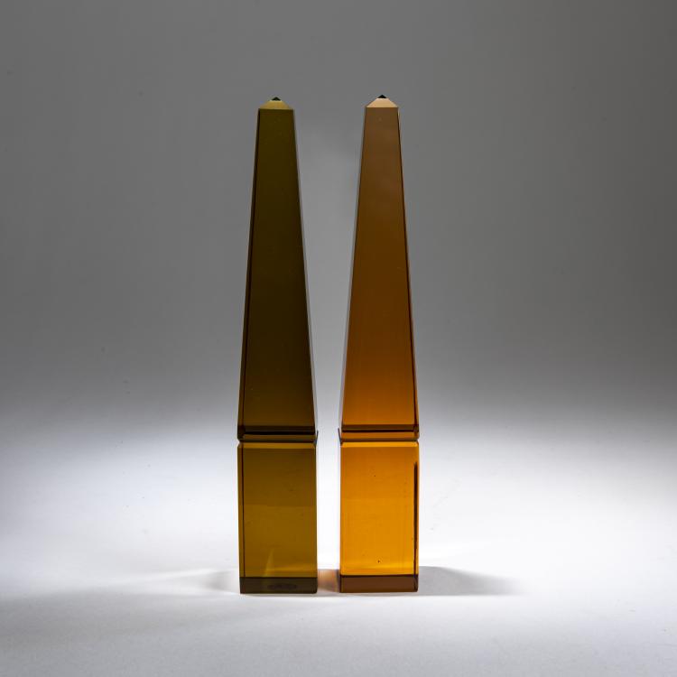Bild 1 zu Objekt, Zwei Obelisken, 1952, Paolo Venini, Venini & C., Murano, 177B 552