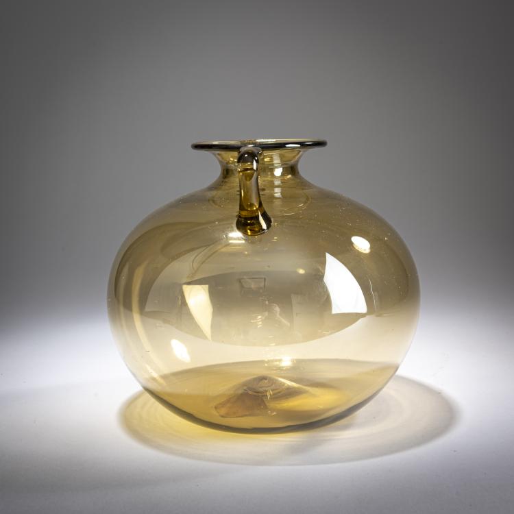 Bild 1 zu Objekt, Henkelvase 'Iridato', 1921-25, Vittorio Zecchin, Venini & C., Murano, 177B 481