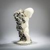 Steingutfigur 'Putto mit Blumen (Frühling), um 1907