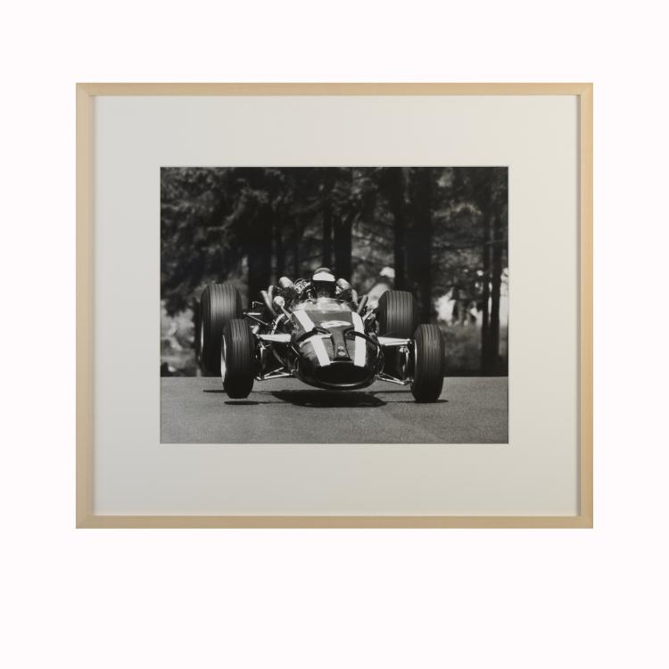 Bild 1 zu Objekt, 'Jochen Rindt. N&uuml;rburgring', 1967 (Druck sp&auml;ter), Ferdi Kr&auml;ling, 177C 662