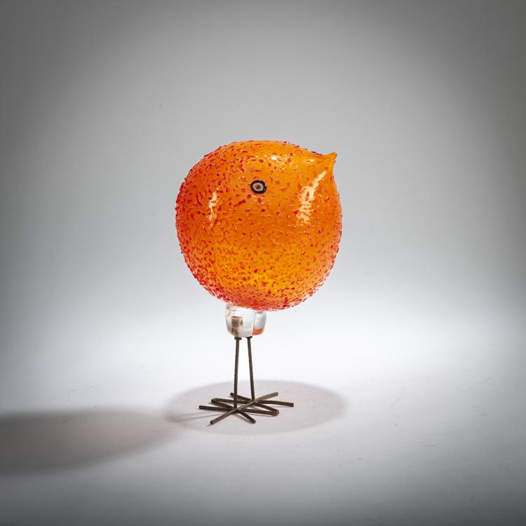 Hauptbild zu Objekt, 'Pulcino' bird, 1962, Alessandro Pianon, Vistosi, Gino, Murano, 177B 619