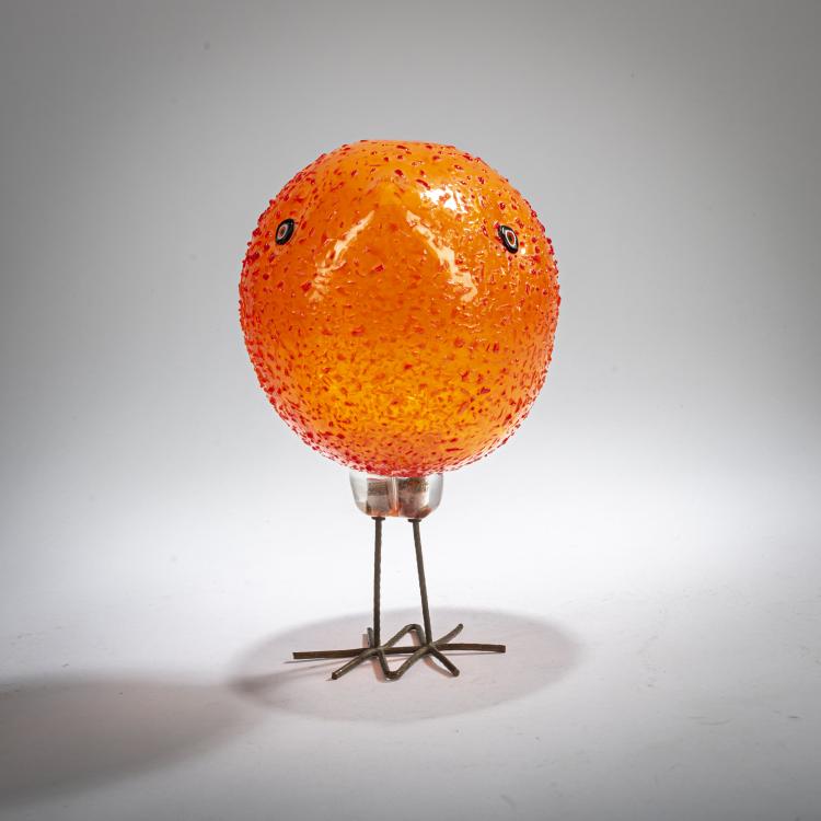 Bild 2 zu Objekt, 'Pulcino' bird, 1962, Alessandro Pianon, Vistosi, Gino, Murano, 177B 619