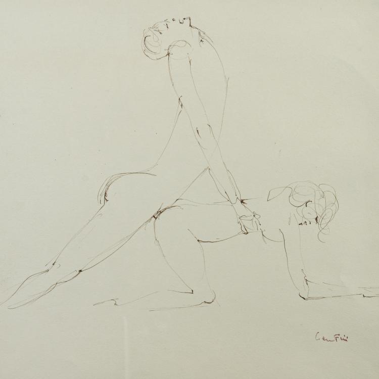 Hauptbild zu Objekt, 'Dessin Erotique No. 8 (Sp&eacute;cial No. 115)' und 'Dessin Erotique No. 9 (Sp&eacute;cial No. 116)', um 1970, Leonor Fini, 177C 719