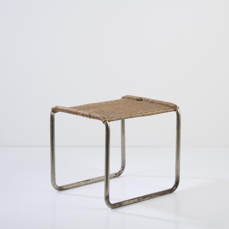 Bild 2 zu Objekt, Stool 'MR 1', 1927, Ludwig Mies van der Rohe, Berliner Metallgewerbe Joseph M&uuml;ller oder/or Thonet, Frankenberg., 177A 32