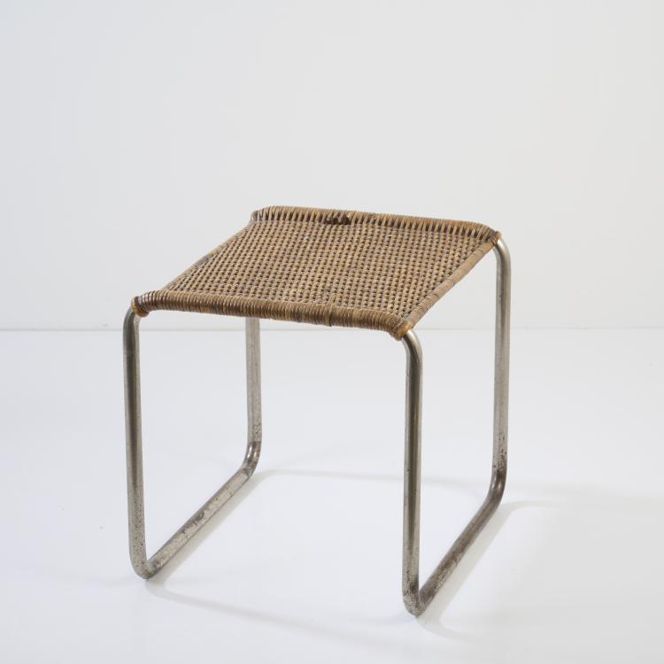 Bild 3 zu Objekt, Stool 'MR 1', 1927, Ludwig Mies van der Rohe, Berliner Metallgewerbe Joseph M&uuml;ller oder/or Thonet, Frankenberg., 177A 32