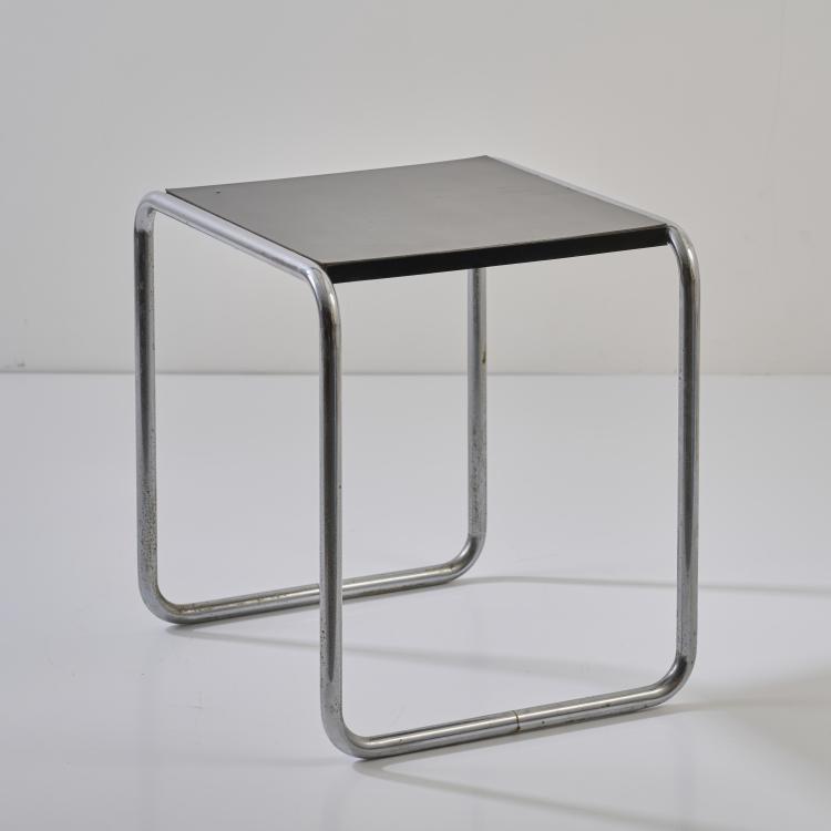 Hauptbild zu Objekt, Hocker 'B 9', 1925/26 (Entwurf), Marcel Breuer, Thonet, Frankenberg, 178B 512