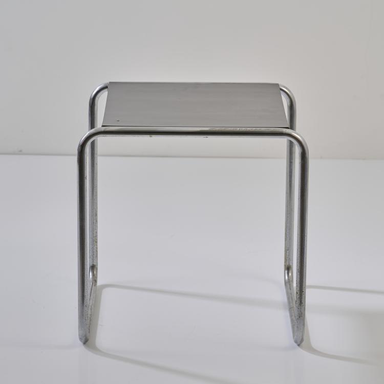 Bild 3 zu Objekt, Hocker 'B 9', 1925/26 (Entwurf), Marcel Breuer, Thonet, Frankenberg, 178B 512