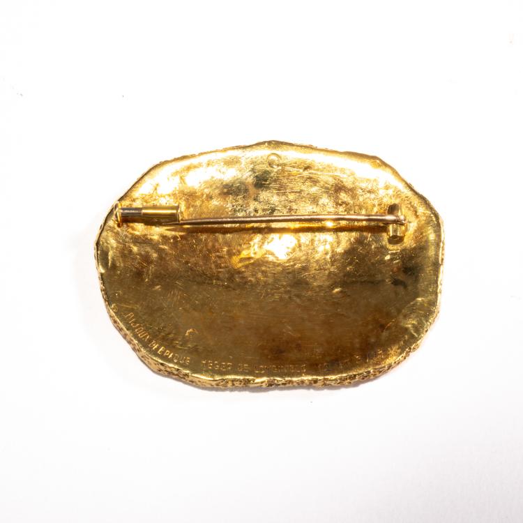 Bild 1 zu Objekt, Brosche 'Procris', 1960er Jahre, Georges Braque, De L&ouml;wenfeld, Heger / Bondt, Jean-Thierry, 178C 954