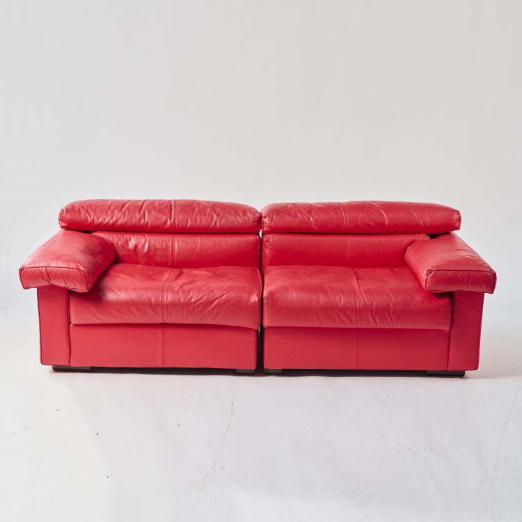 Bild 1 zu Objekt, 'Erasmo' sofa, c. 1973, Afra Scarpa,Tobia Scarpa, B&B Italia, Mailand / Milan, 177A 380