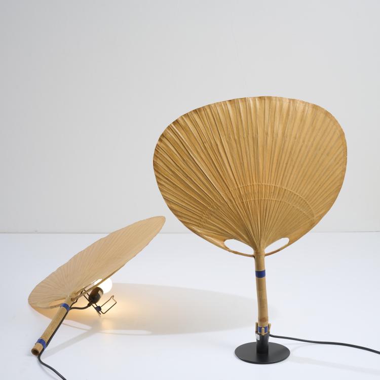 Bild 1 zu Objekt, Two wall lights 'Uchiwa III', 1973, Ingo Maurer, Design M, Maurer, Ingo, M&uuml;nchen / Munich, 178B 831