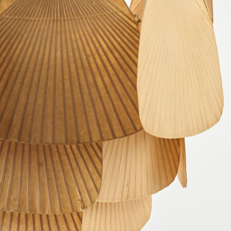 Bild 5 zu Objekt, Deckenleuchte 'Ju-Ku' aus der 'Uchiwa' Serie, 1973 (Entwurf), Ingo Maurer, Design M, Maurer, Ingo, M&uuml;nchen / Munich, 178B 835