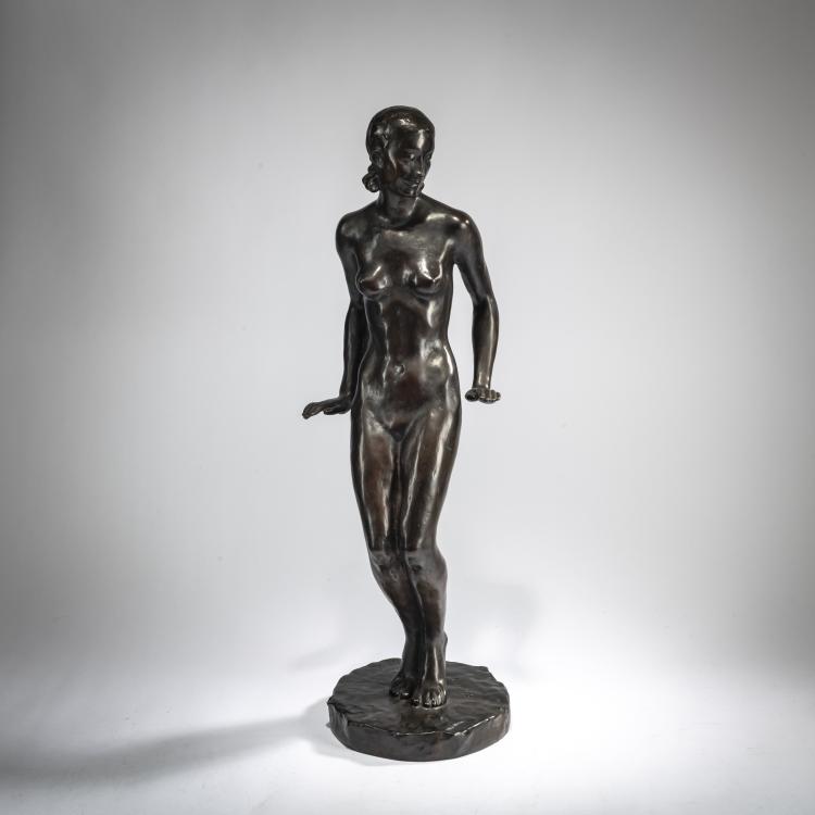 Hauptbild zu Objekt, Bronze figure 'Dancer', 1936, Fritz Klimsch, Strassacker, S&uuml;ssen, 178A 235