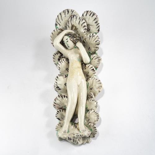 Female Nude in Front of Flowers, 1927