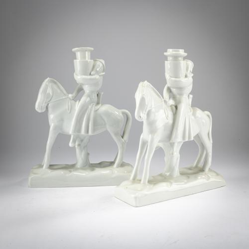 Two 'candle riders', 1918/19