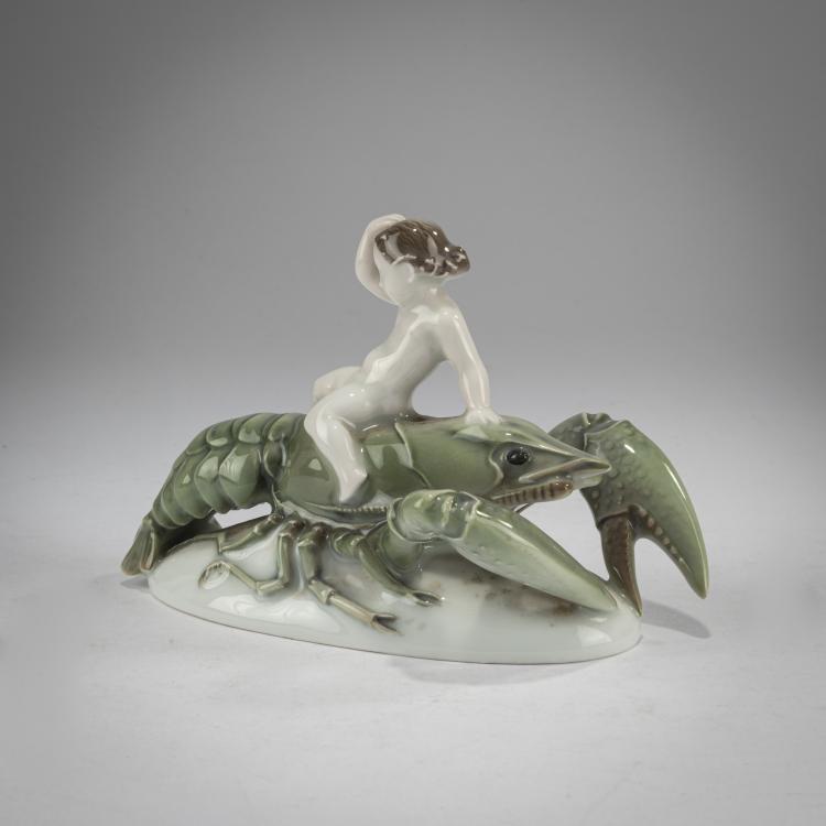 Hauptbild zu Objekt, 'Schnellpost', 1924, Richard F&ouml;rster, Rosenthal, Selb, 178A 296