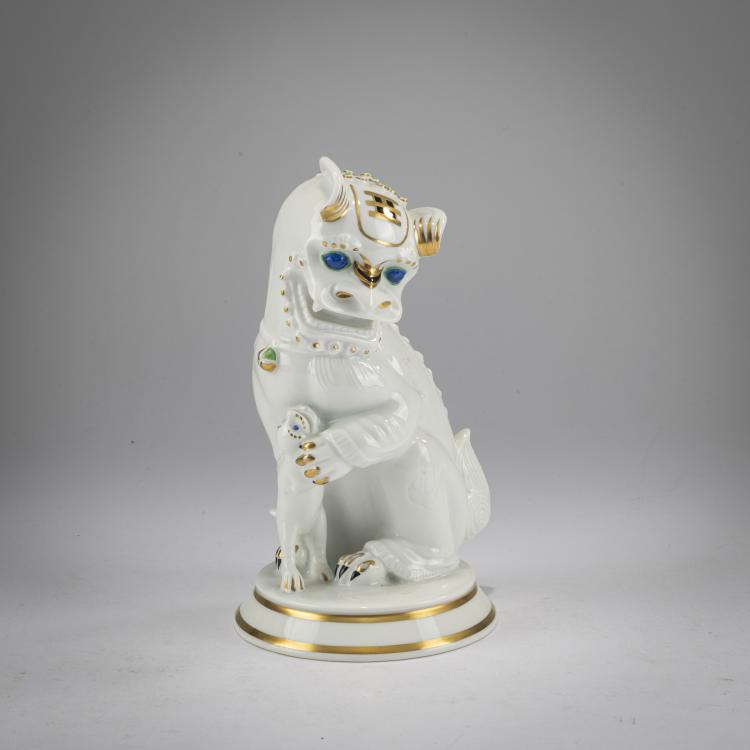 Hauptbild zu Objekt, 'Fo Dog', 1927, Grete Zsch&auml;bitz, Rosenthal, Selb, 178A 298