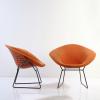 Two armchairs 'Diamond - 422', 1952