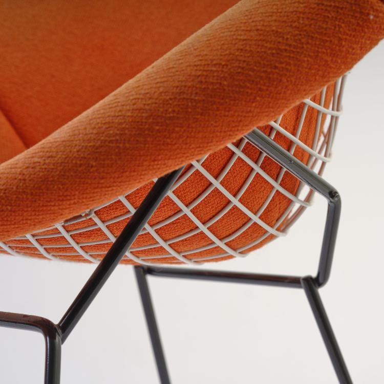 Bild 6 zu Objekt, Two armchairs 'Diamond - 422', 1952, Harry Bertoia, Knoll International, New York, 178B 663