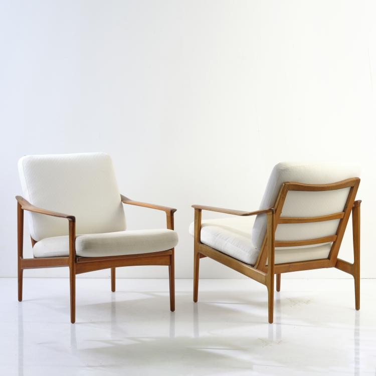 Bild 2 zu Objekt, Zwei Armlehnsessel, um 1960, D&auml;nemark / Denmark, 178B 721