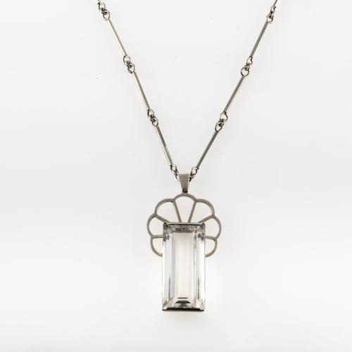 Pendant with chain, 1944
