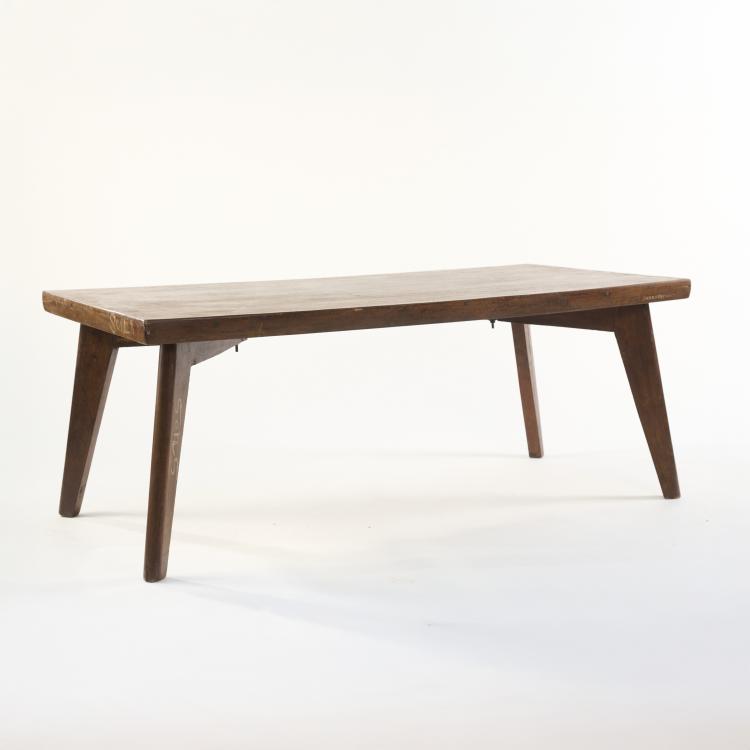 Bild 1 zu Objekt, Tisch 'PJ-TA-01-A', 1960-61, Pierre Jeanneret, Chandigarh, Indien / India, 178B 719