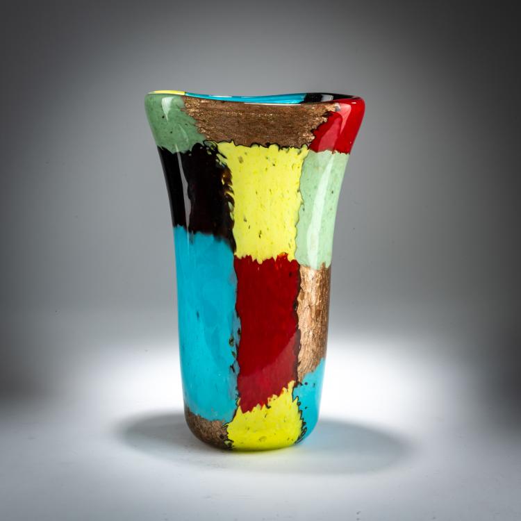 Hauptbild zu Objekt, Vase 'Colori oriente', um 1959, A.Ve.M., Murano, 179B 609