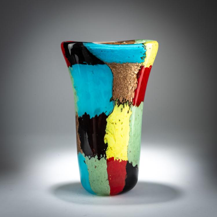 Bild 2 zu Objekt, Vase 'Colori oriente', um 1959, A.Ve.M., Murano, 179B 609
